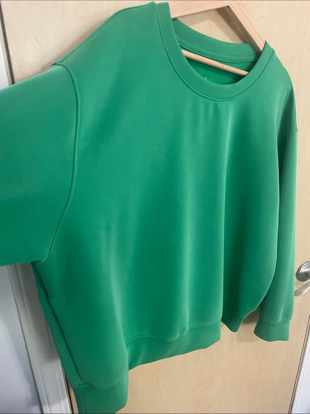 a new day Bright Green Crewneck Bounce Sweatshirt XXL - Picture 4 of 8